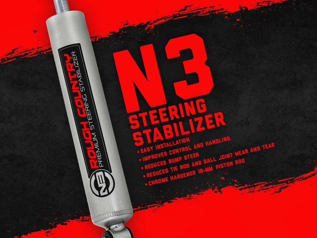 Rough Country N3 Steering Stabilizer | Chevy/GMC C10/K10 C15/K15 Truck/Half-Ton Suburban (69-72)