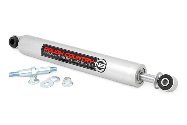 Rough Country N3 Steering Stabilizer | 0-8 Inch Lift | Ford F-250/F-350 Super Duty (08-16)