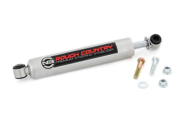 Rough Country N3 Steering Stabilizer | Diesel | Nissan Titan XD 2WD/4WD (2016-2024)