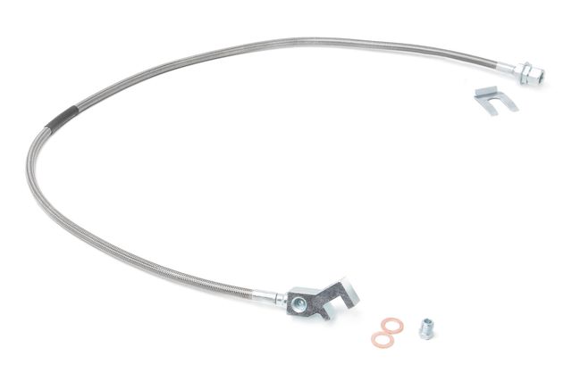 Rough Country Brake Line | Stainless | Rear | 4-8 Inch Lift | Ford F-250/F-350 Super Duty (99-04)