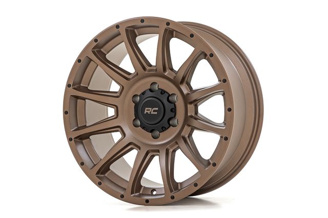 Rough Country Rough Country 90 Series Wheel | One-Piece | Bronze | 18x9 | 8x170 | -12mm