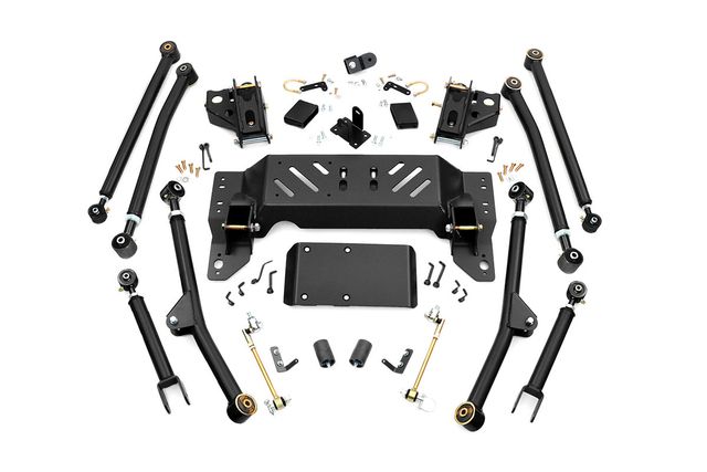 Rough Country Long Arm Upgrade Kit | 4 Inch Lift | Jeep Grand Cherokee ZJ 4WD (1993-1998)