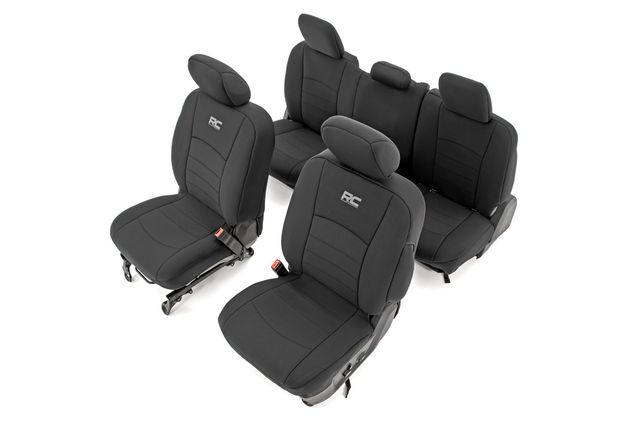 Rough Country Seat Covers | FR Bucket RR Full bench | Ram 1500 (09-18)/2500 (11-18)/3500 (11-18)