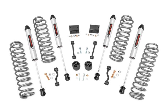 Rough Country 2.5 Inch Lift Kit | Coils | V2 | Jeep Wrangler JL 4WD (2018-2023)