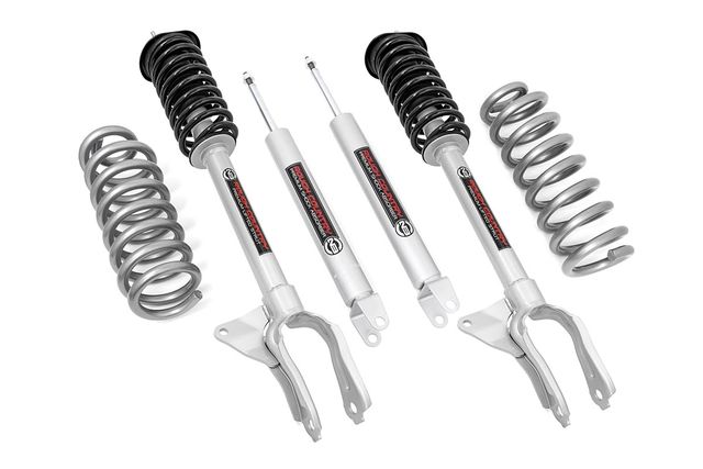 Rough Country 2.5 Inch Lift Kit | N3 Struts | Jeep Grand Cherokee 4WD (2016-2022)