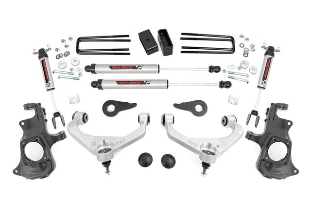 Rough Country 3.5 Inch Knuckle Lift Kit | V2 | Chevy/GMC 2500HD/3500HD (11-19)