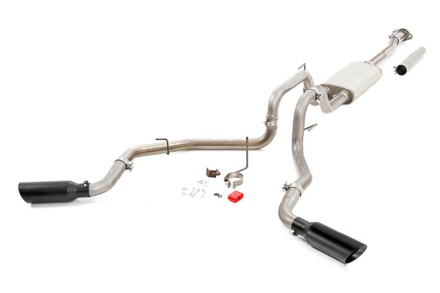 Rough Country Performance Cat-Back Exhaust | Stainless | 2.7/3.5/5.0L | Ford F-150 (21-26)