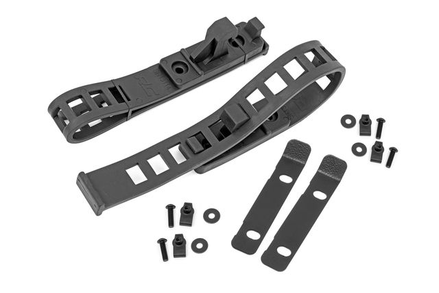 Rough Country Rubber Molle Panel Clamp Kit | Universal | 1/2" - 4 1/2" | 2-Clamps