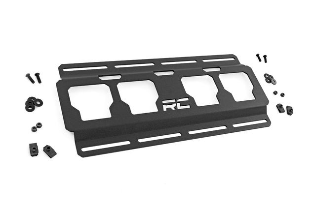 Rough Country Molle Packout Bracket | 1 Row 4 Column Mount | Universal