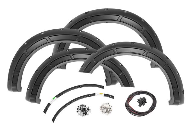 Rough Country Defender Fender Flares | Ford F-250/F-350 Super Duty 2WD/4WD (2023-2026)