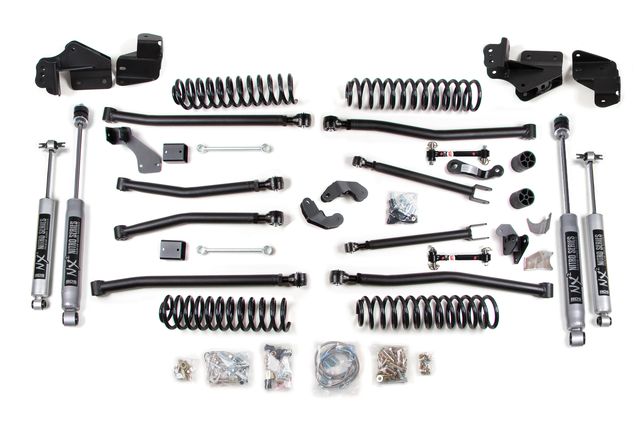 BDS 4" Long Arm Lift Kit, FOX 2.5 Performance Elite shocks (1419FPE)