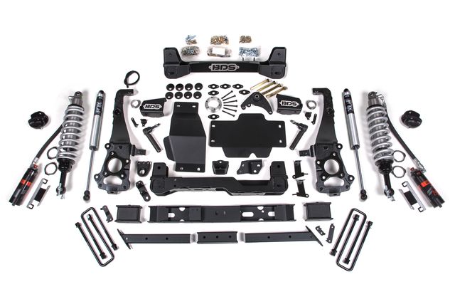 BDS 6" Coilover Lift Kit, FOX 2.5 with DSC shocks (1547FDSC)