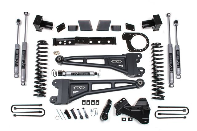 BDS 6" Radius Arm Lift Kit, NX2 shocks (1573H)
