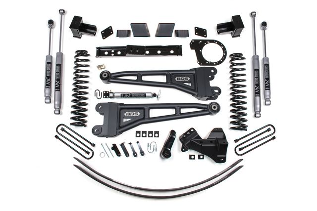 BDS 6" Radius Arm Lift Kit, NX2 shocks (1580H)