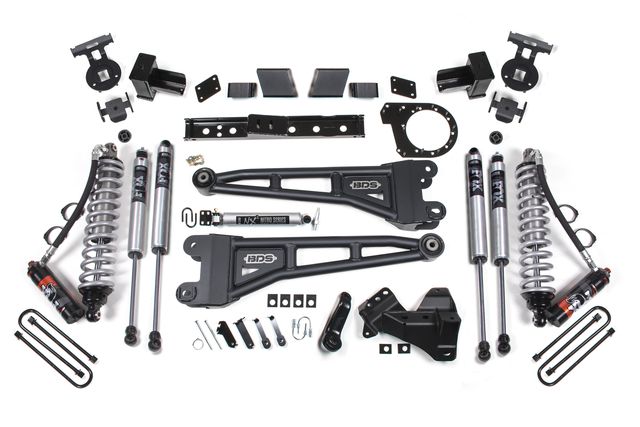 BDS 6" Radius Arm Lift Kit, FOX 2.5 Performance Elite shocks (1581FPE)