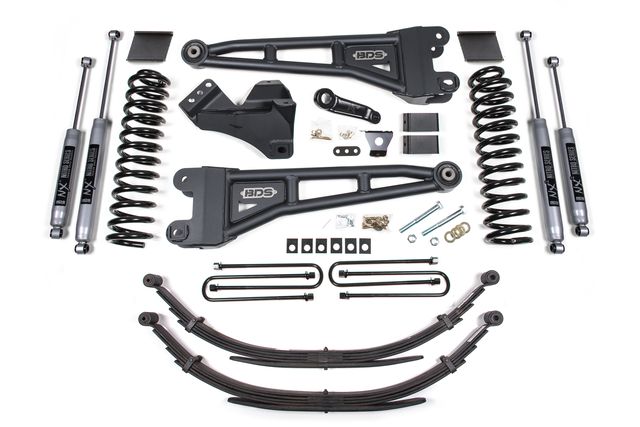 BDS 5.5" Radius Arm Lift Kit, FOX 2.0 Performance shocks (1595FS)