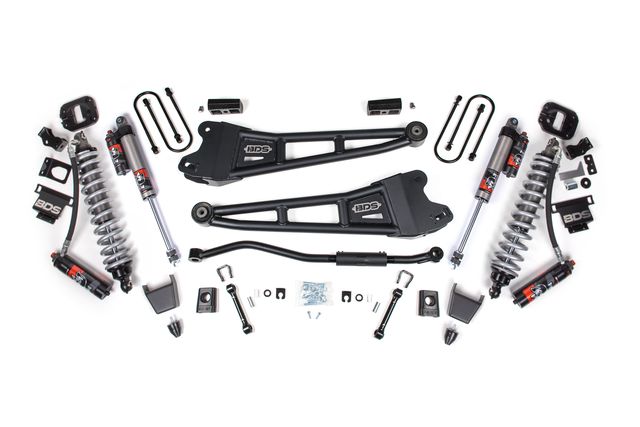 BDS 3" Radius Arm Lift Kit, FOX 2.5 Performance Elite shocks (1622PES)
