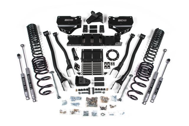 BDS 4" 4-Link Lift Kit, FOX 2.0 Performance shocks (1675FS)