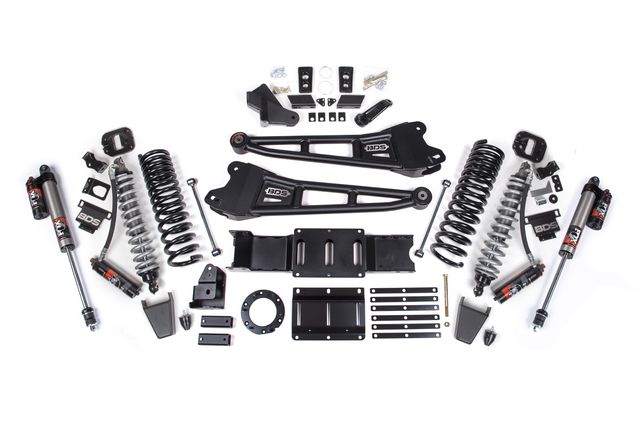 BDS 6" Radius Arm Lift Kit, FOX 2.5 Performance Elite shocks (1680PES)