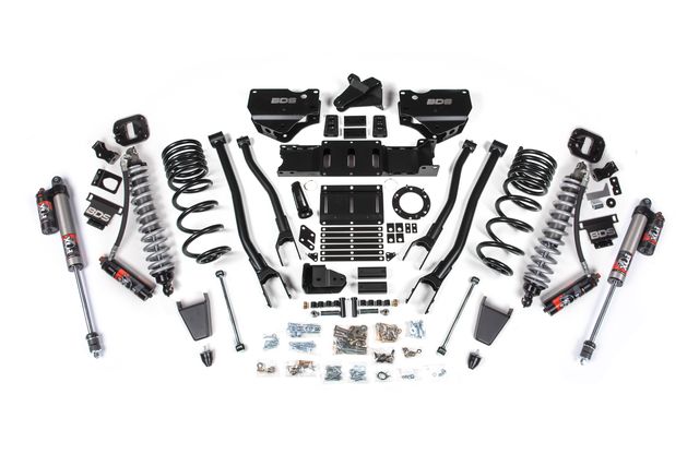 BDS 6" 4-Link Lift Kit, FOX 2.5 Performance Elite shocks (1688PES)