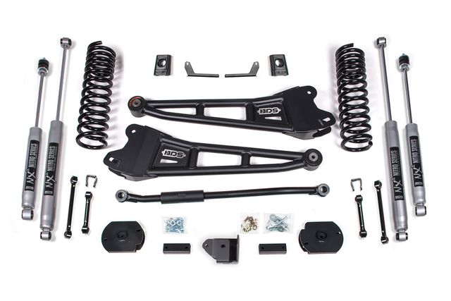 BDS 3" Radius Arm Lift Kit, FOX 2.0 Performance shocks (1712FS)