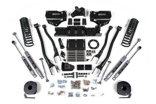 BDS 4" 4-Link Lift Kit, FOX 2.0 Performance shocks (1717FS)