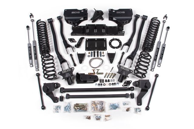 BDS 8" 4-Link Lift Kit, FOX 2.0 Performance shocks (1727FS)