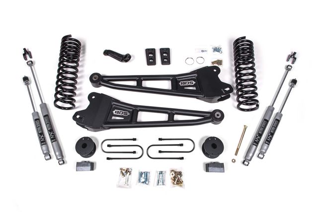 BDS 4" Radius Arm Lift Kit, NX2 shocks (1793H)