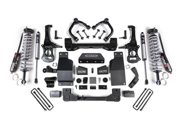 BDS 4" Coilover Lift Kit, FOX 2.5 with DSC shocks (1802FPE)