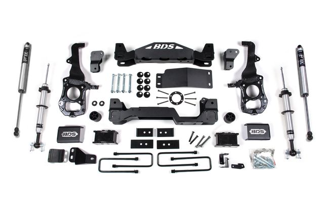 BDS 4" Suspension Lift Kit, FOX 2.0 Performance shocks (1902FSR)