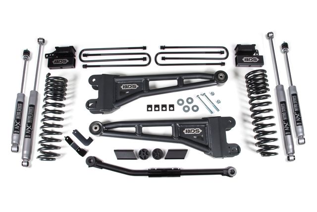 BDS 2.5" Radius Arm Lift Kit, FOX 2.0 Performance shocks (1915FS)