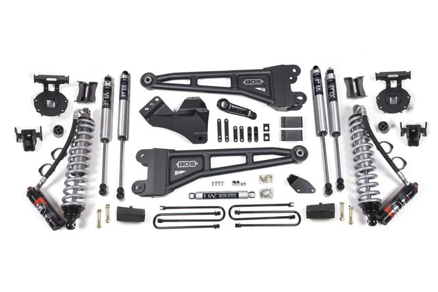 BDS 4" Radius Arm Lift Kit, FOX 2.5 Performance Elite shocks (1938FPE)