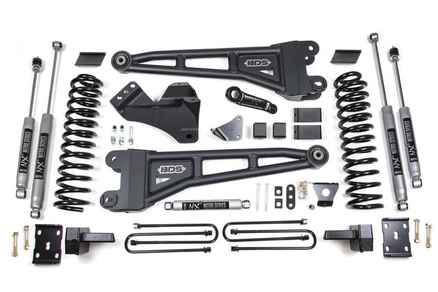 BDS 6" Radius Arm Lift Kit, NX2 shocks (1957H)