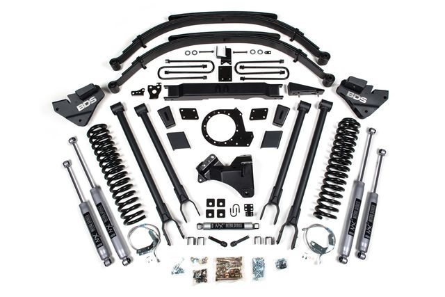 BDS 9" 4-Link Lift Kit, FOX 2.0 Performance shocks (1959FS)