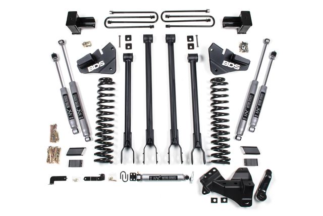 BDS 5" 4-Link Lift Kit, FOX 2.5 Performance Elite shocks (1998FPE)