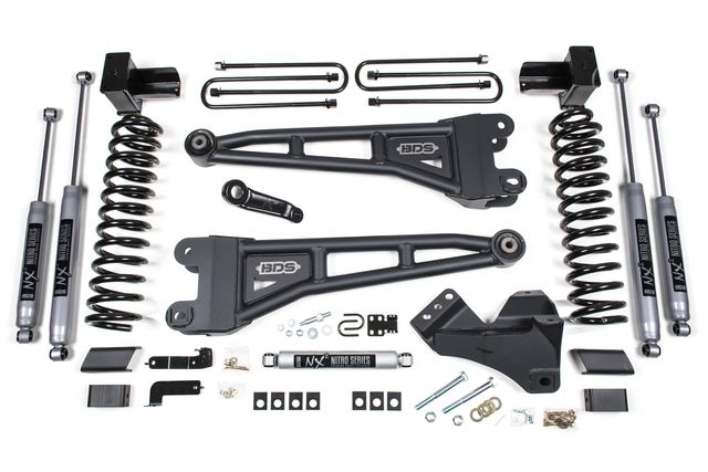 BDS 5" Radius Arm Lift Kit, FOX 2.0 Performance shocks (2203FS)