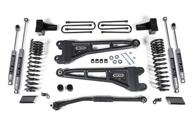 BDS 2.5" Radius Arm Lift Kit, FOX 2.5 Performance Elite shocks (2231FPE)