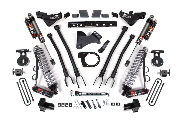 BDS 7" 4-Link Lift Kit, FOX 2.5 Performance Elite shocks (2254PES)