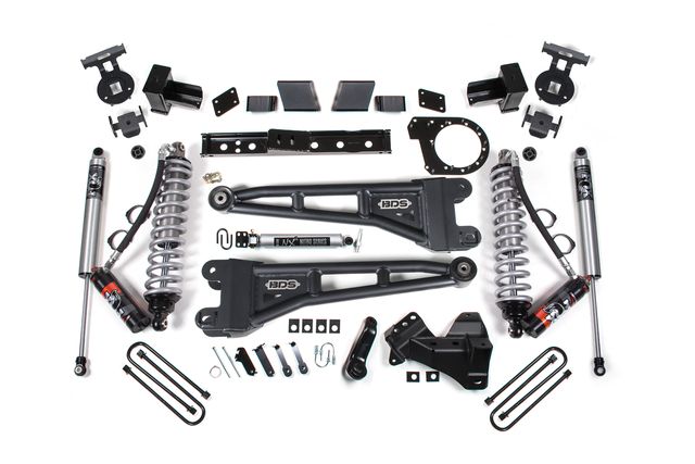 BDS 7" Radius Arm Lift Kit, FOX 2.5 Performance Elite shocks (2258PPS)