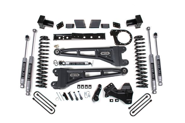 BDS 7" Radius Arm Lift Kit, FOX 2.5 Performance shocks (2260PS)