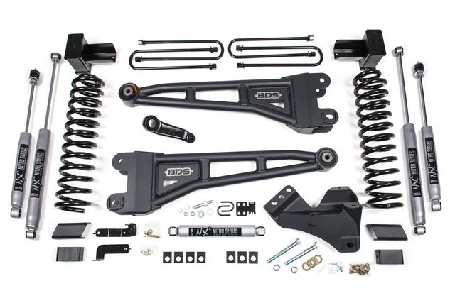 BDS 5" Radius Arm Lift Kit, FOX 2.0 Performance shocks (2261FS)