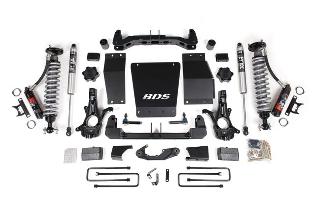 BDS 4" Suspension Lift Kit, FOX 2.5 Performance Elite shocks (713PSS)