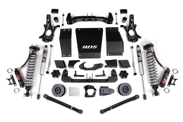BDS 4" Suspension Lift Kit, FOX 2.5 Performance Elite shocks (734PSS)