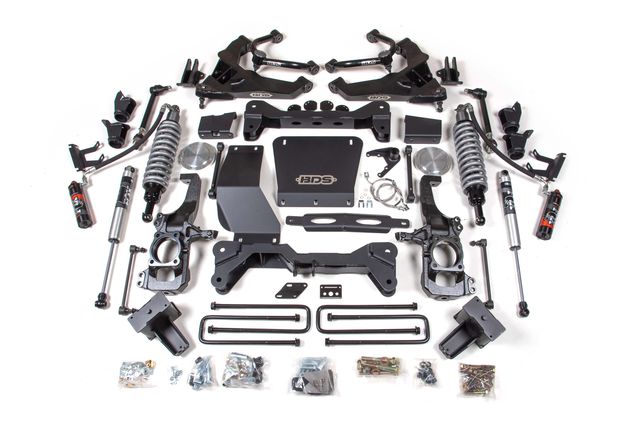 BDS 6.5" Coilover Lift Kit, FOX 2.5 Performance Elite shocks (792FPE)