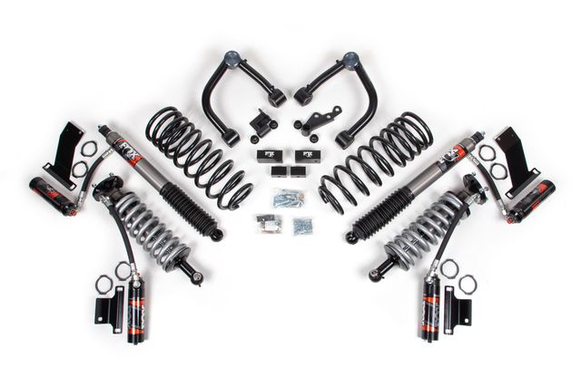BDS Suspension Lift Kit, FOX 2.5 Performance Elite shocks (838FPE)