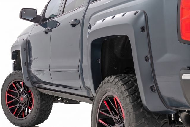 Rough Country Pocket Fender Flares | 6'7" & 8' Bed | GJI Shadow Gray | Chevy Silverado 1500 (14-18)/2500HD