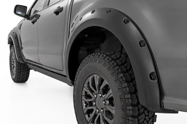 Rough Country Pocket Fender Flares | 5' Bed | Ford Ranger 2WD/4WD (2019-2023)