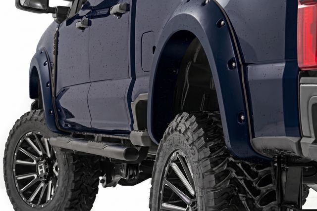 Rough Country Pocket Fender Flares | HX Antimatter Blue | Ford F-250/F-350 Super Duty (23-26)