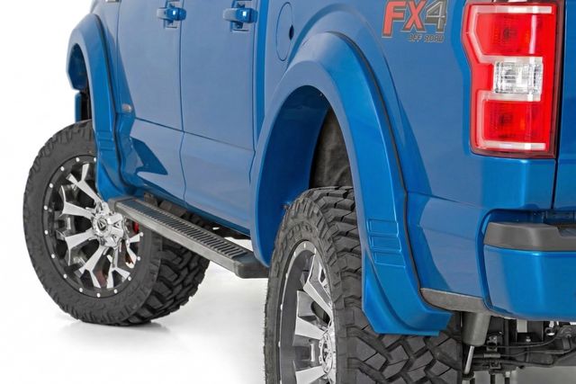 Rough Country SF1 Fender Flares | E7 Velocity Blue | Ford F-150 2WD/4WD (2018-2020)