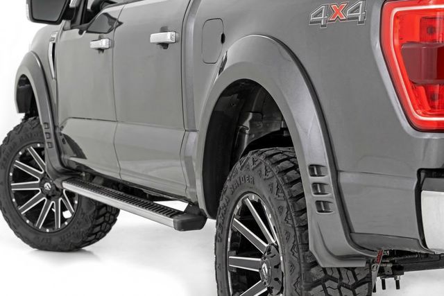 Rough Country SF1 Fender Flares | D1 Stone Gray | Ford F-150 2WD/4WD (2021-2026)
